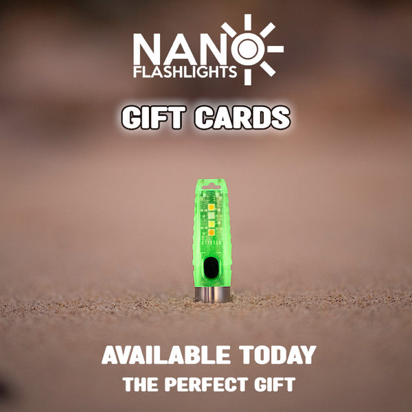 Nano Flashlights Gift Cards